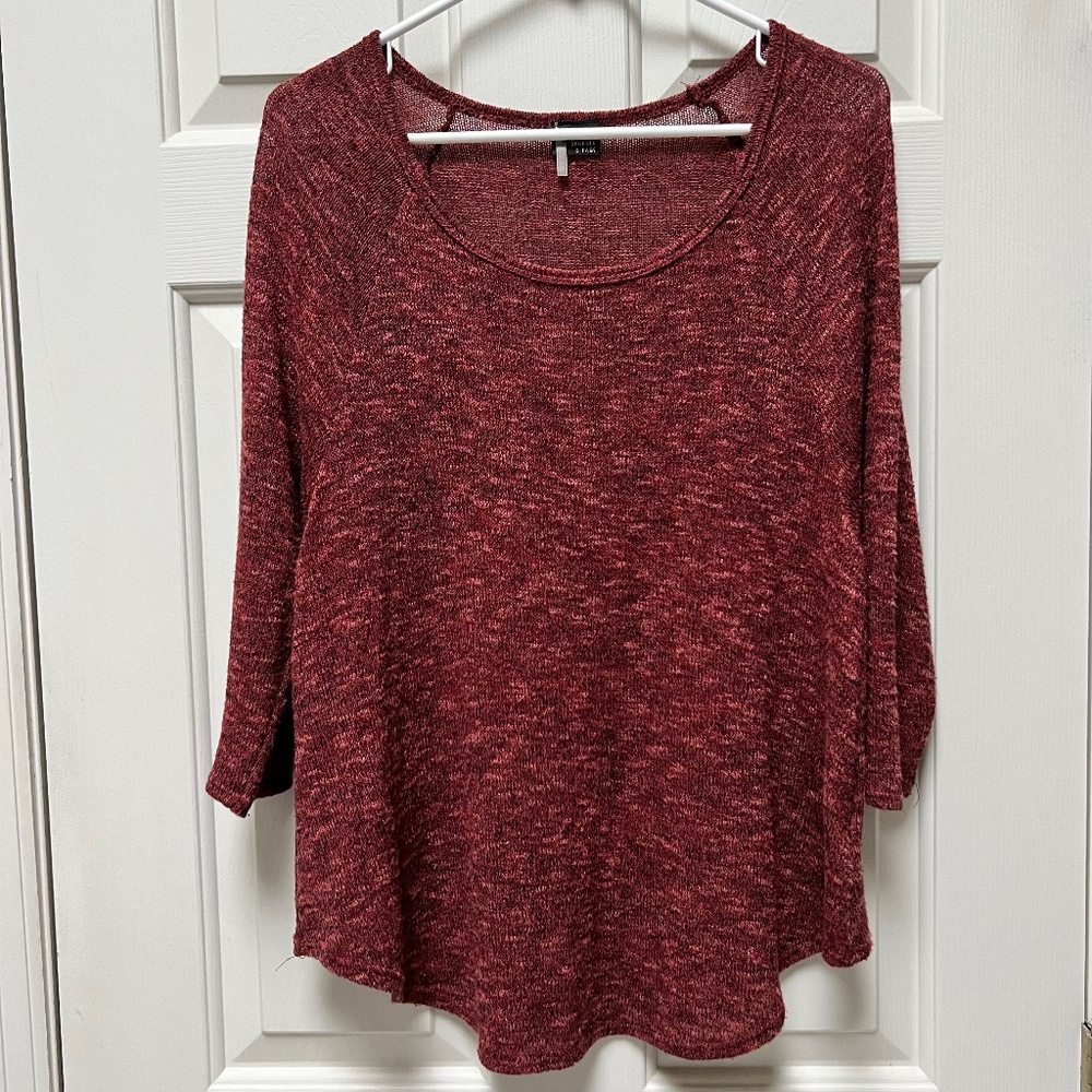Heathered Tunic Top